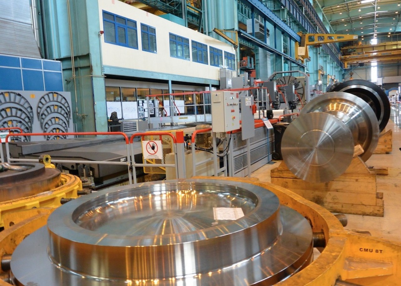Les ateliers d’Alstom Power à Belfort dont l'intégration dans General Electric comporte beaucoup d'inconnues. © Pierre-Yves Ratti.
