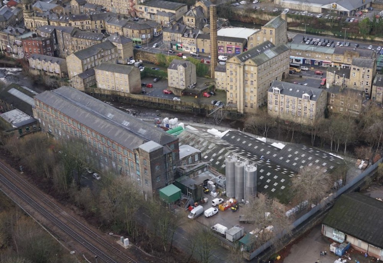 L'usine Dugdale, située à Sowerby Bridge dans le West Yorkshire, en Angleterre. © Benvic Group.