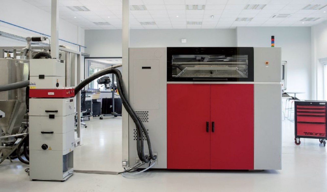 L'imprimante 3D de grande dimension acquise pour 700.000 € par Moules et Outillages de Bourgogne. © MOB