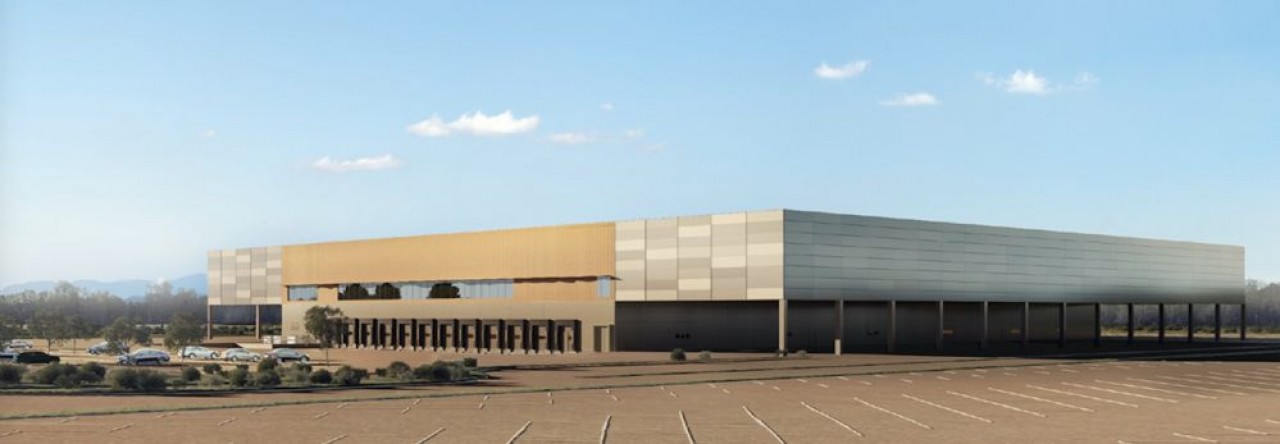 Le promoteur immobilier d'entreprise toulousain va construire près de 10.000 m2 d'entrepôts sur l'Aéropac de Fontaine, au nord de Belfort. © Vectura