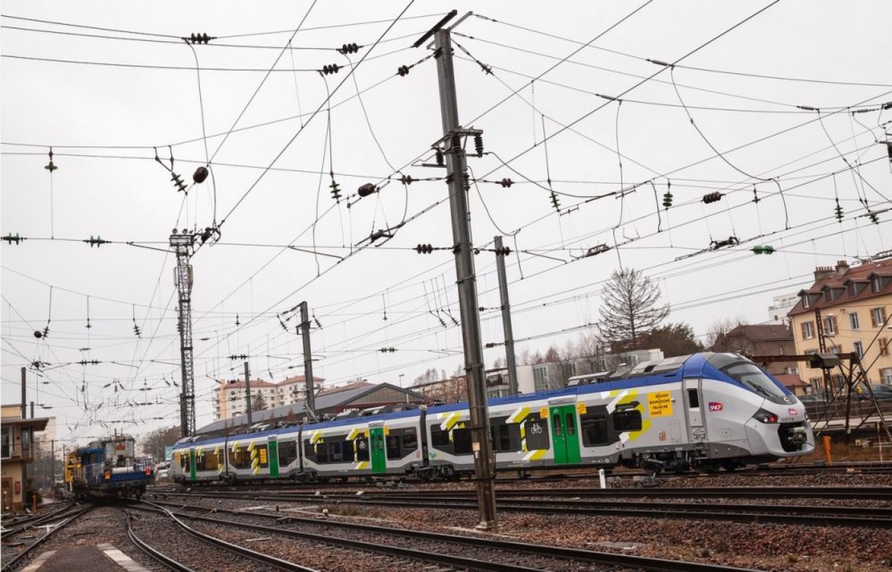 En Bourgogne-Franche-Comté, les TER transportent 60.000 voyageurs par jour. © David Cesbron