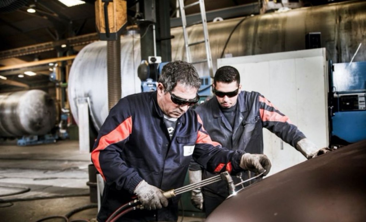 La métallurgie est l’un des principaux secteurs d’activité de l’industrie. Photo prise avant la pandémie du Covid-19. © Christian Morel.