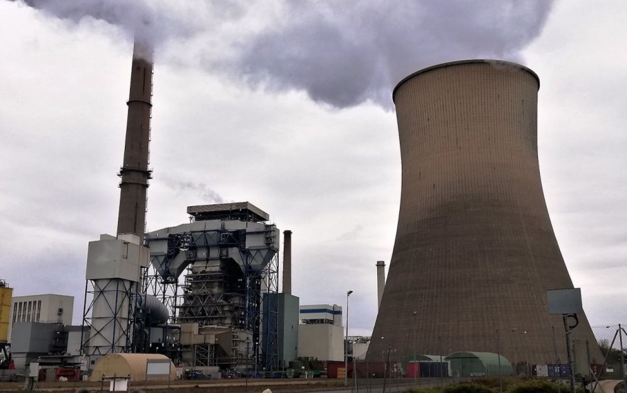 GazelEnergie, exploitant de la centrale thermique au charbon de Saint-Avold va y produire de l’hydrogène en 2023 avec Storengy, filiale du groupe Engie. © Philippe Bohlinger