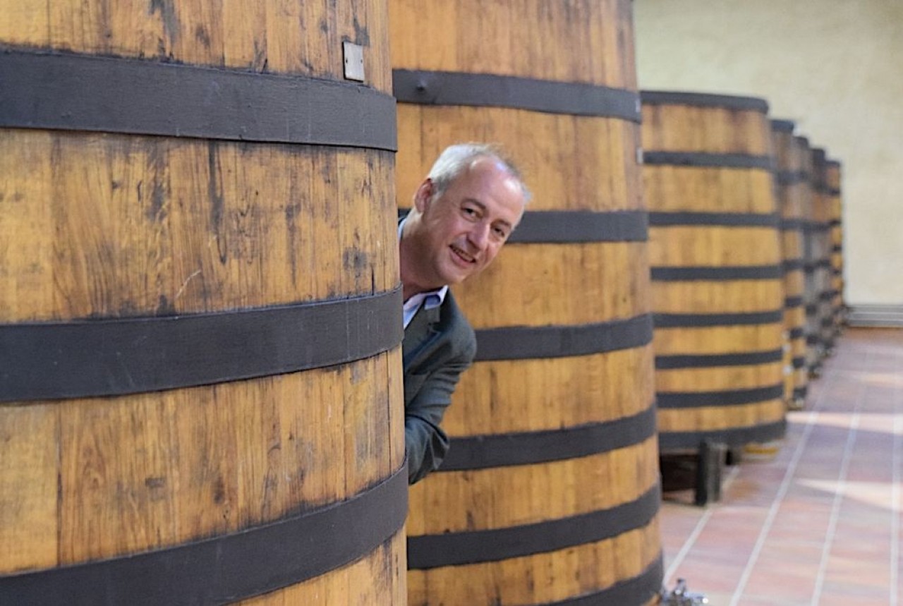 Albéric Bichot dirige depuis 24 ans la maison de vin beaunoise qui porte son nom. © Traces Ecrites