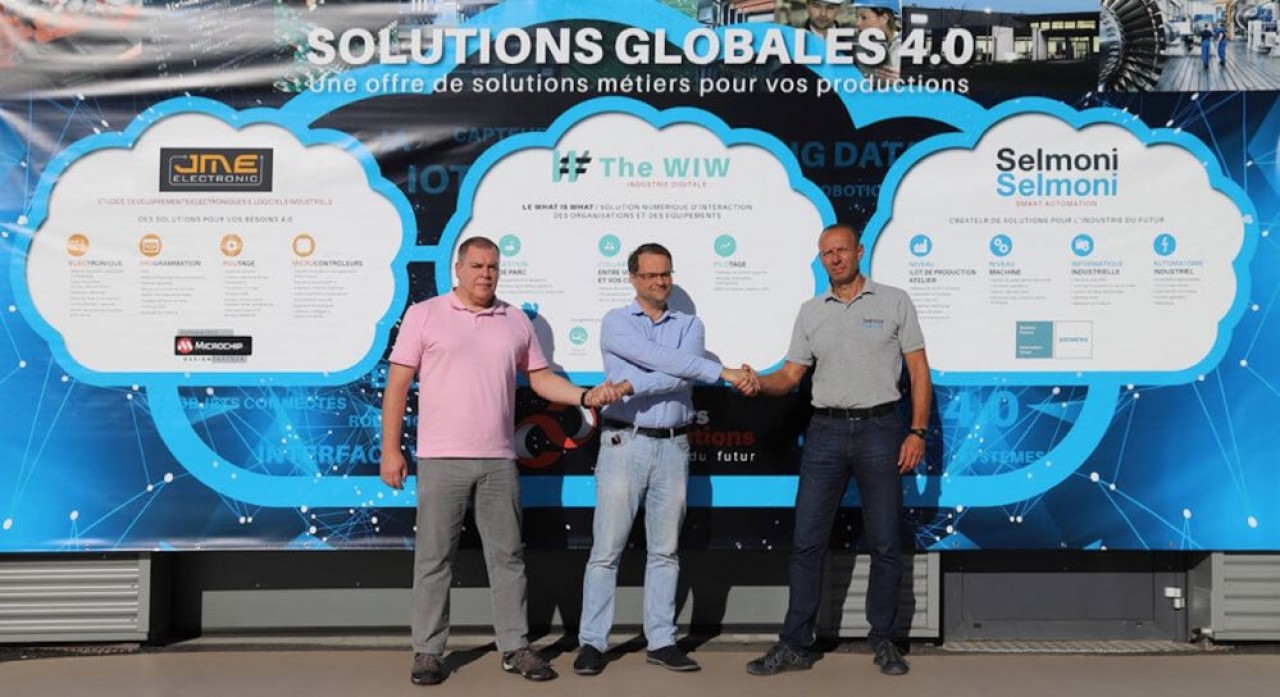 Pour développer son logiciel d’analyse de données industrielles, The Wiw à Nancy, a conjugué son expertise à celles de l’automaticien JME Electronic et de l’électronicien Selmoni, dans le Haut-Rhin. © The WiW