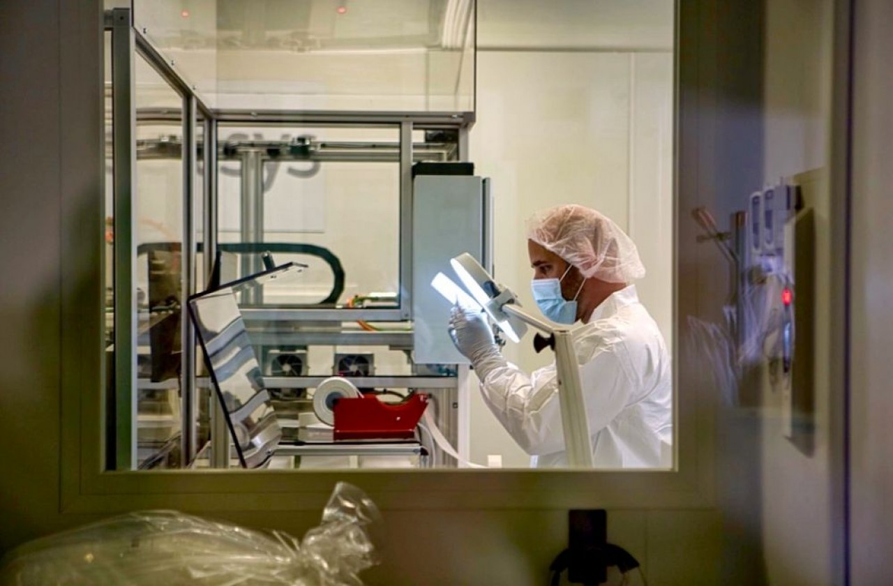Immunodiagnostic Systems (IDS) fabrique en Côte-d'Or, des automates d’analyse médicale. © Arnaud Morel