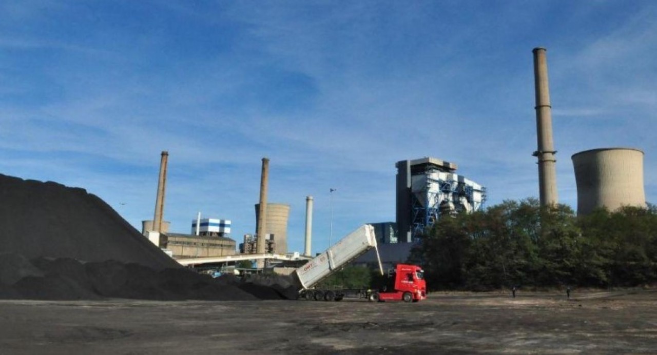La centrale thermique de Saint-Avold va mobiliser 600.000 tonnes de charbon pour son fonctionnement. © Philippe Bohlinger