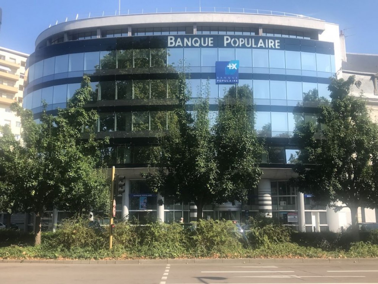 Le siège de la Banque Populaire Bourgogne - Franche-Comté à Besançon, où travaille 300 personnes, sera conservé. © BP BF-C