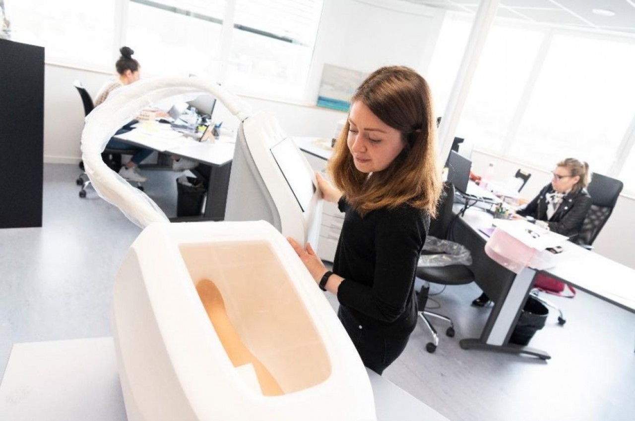 Le dispositif médical de VistaCare Medical est pour l'instant réservé aux membres inférieurs, d'autres parties du corps sont sur une voie de développement. © Laurent Cheviet