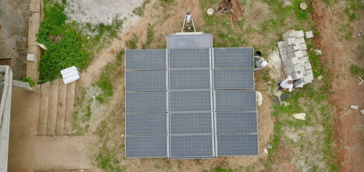 L'Afrique constitue un terrain privilégié pour l'installation des centrales photovoltaïques mobiles d'Ecosun.