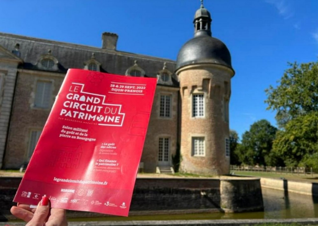 Le château de Pierre de Bresse, en Saône-et-Loire, qui abrite l'écomusée de la Bresse, est l'un des projets candidats à un financement du Grand circuit du patrimoine. © Bourgogne Magazine
