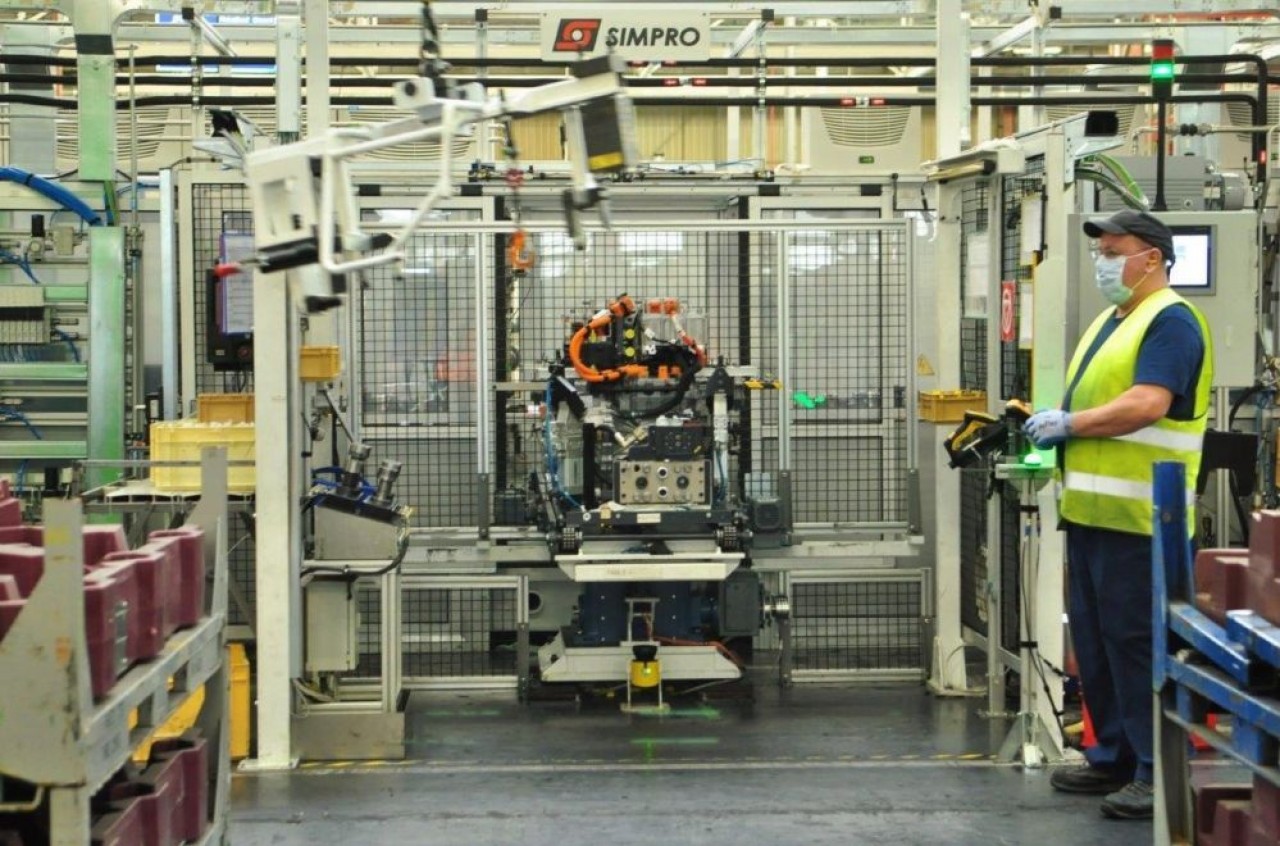 A l’horizon 2024, le pôle Stellantis de Trémery-Metz produira 1,1 million de moteurs électriques. © Philippe Bohlinger