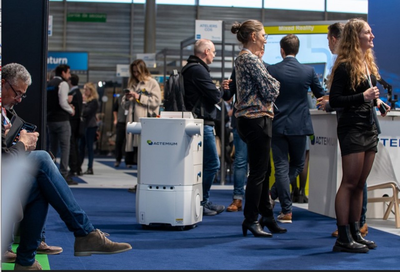 Be 5.0 - Industries du futur à Mulhouse (Haut-Rhin) a poursuivi sa progression cette année, en frôlant les 4.200 visiteurs sur deux jours. © Cinemes Productions