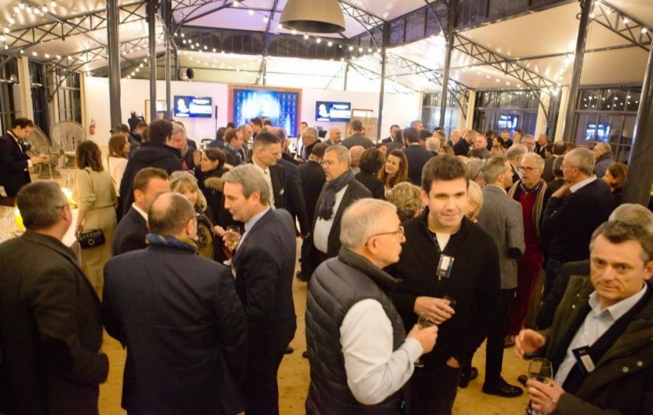 180 personnalités étaient rassemblées pour le lancement du club, ce 7 décembre 2023. © Arnaud Morel