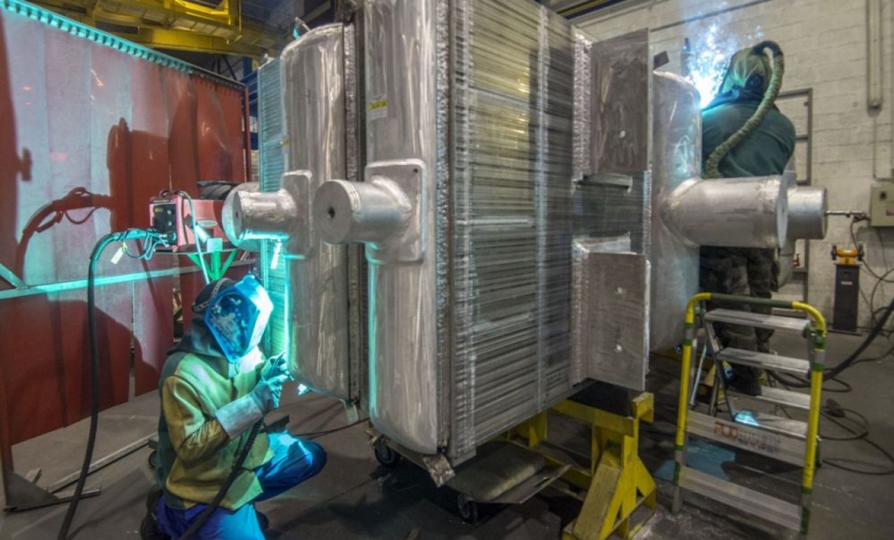 Fives Cryo fait partie des cinq fabricants mondiaux d’échangeurs thermiques. © Fives Cryo