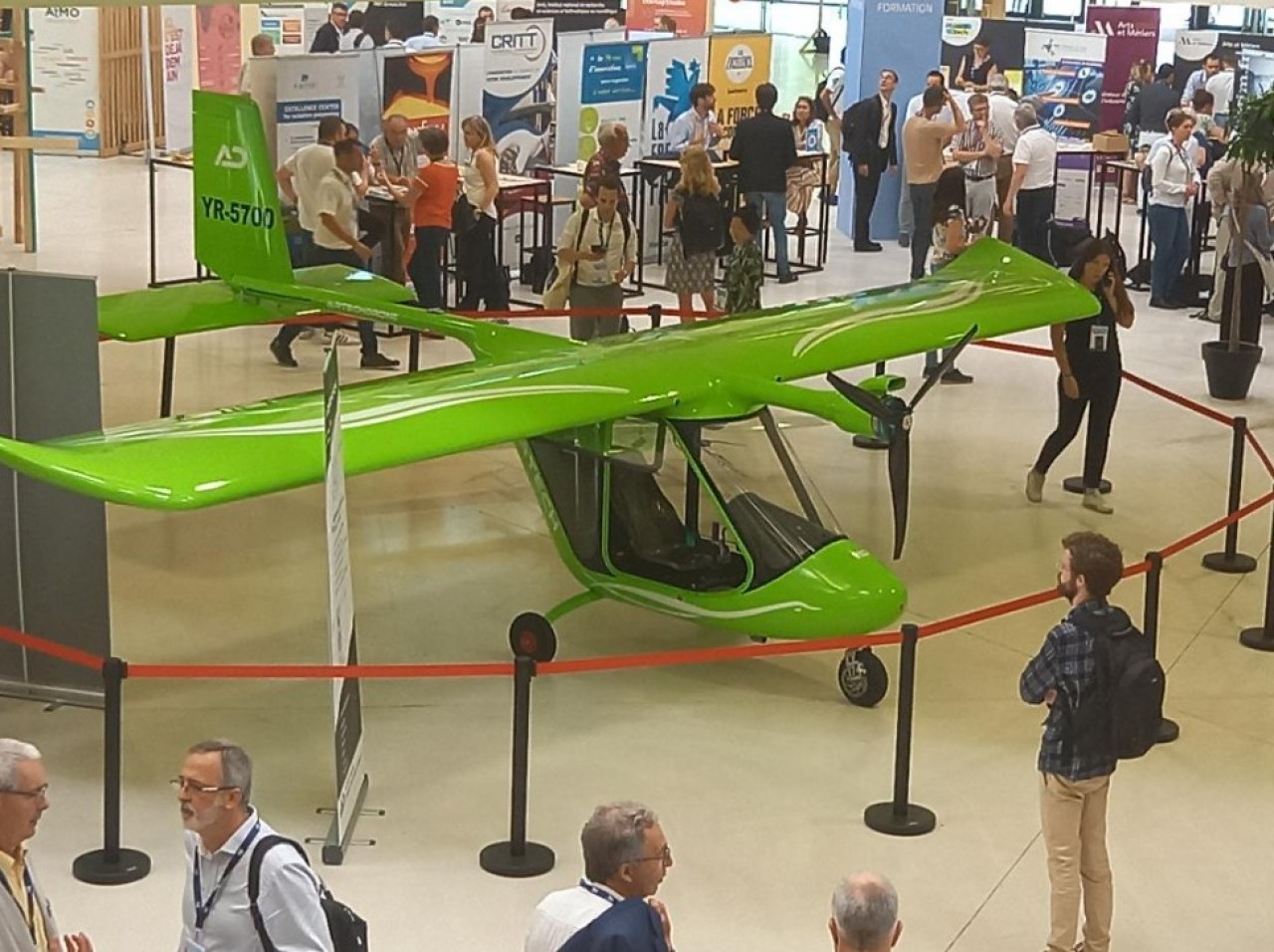 360 Grand Est version 2023, un rendez-vous très fréquenté par ceux qui veulent prendre leur envol... © Mathieu Noyer