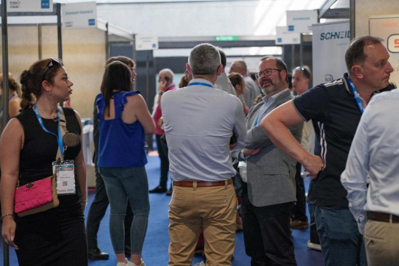 Avec 850 visiteurs enregistrés, le salon Euro Supply Chain 2023 à Mulhouse (Haut-Rhin) a parfaitement atteint ses objectifs de fréquentation. © Cinemes Productions