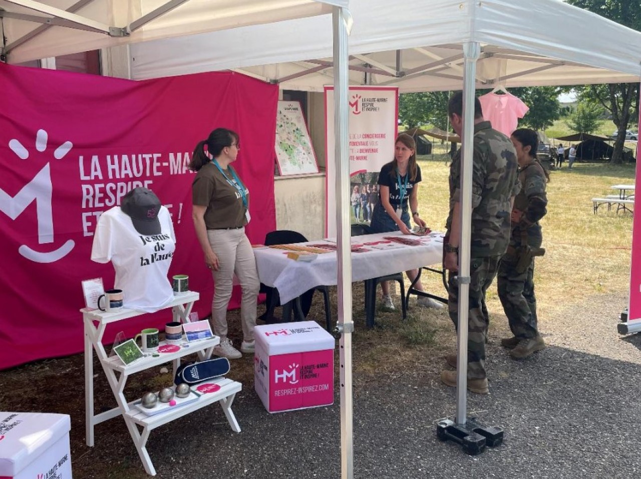 Le Pôle Conciergerie a noué un partenariat avec le 61ème régiment d’artillerie de Semoutiers, où les nouvelles arrivées sont fréquentes. © Agence d'attractivité de la Haute-Marne