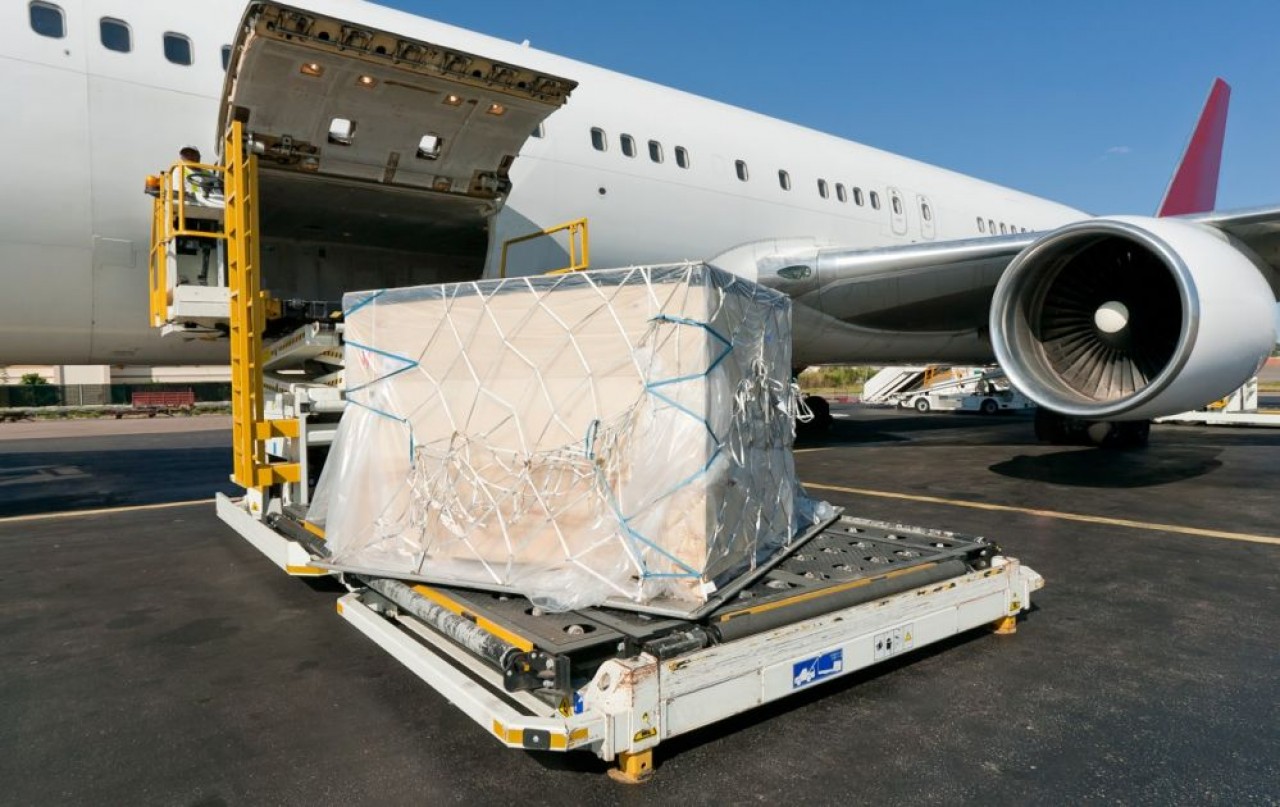Sirius Transport & Logistique sait assurer des prestations dans le maritime et le fret aérien, comme dernièrement l'acheminement de marchandises par avion en Afrique du Sud.© Shutterctock