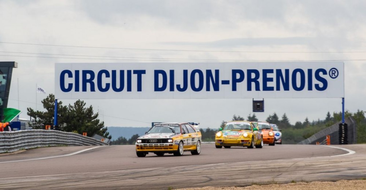L'Historic Tour aura lieu du 5 au 7 mai 2023 au Circuit de Dijon-Prenois. © Circuit Dijon-Prenois