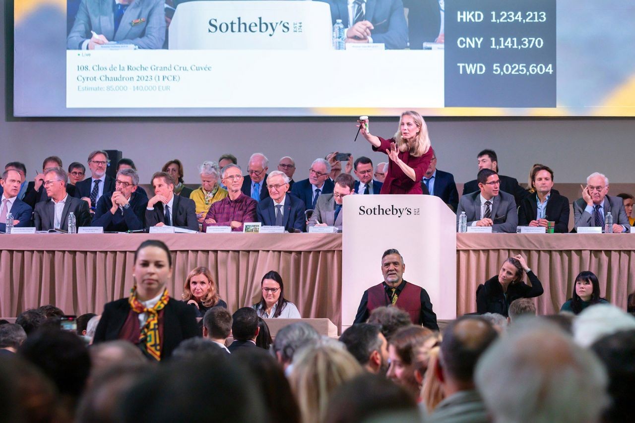 La vente d'envergure internationale reste, cette année, la seconde meilleure de l'histoire après le record de 2022. © Sotheby's