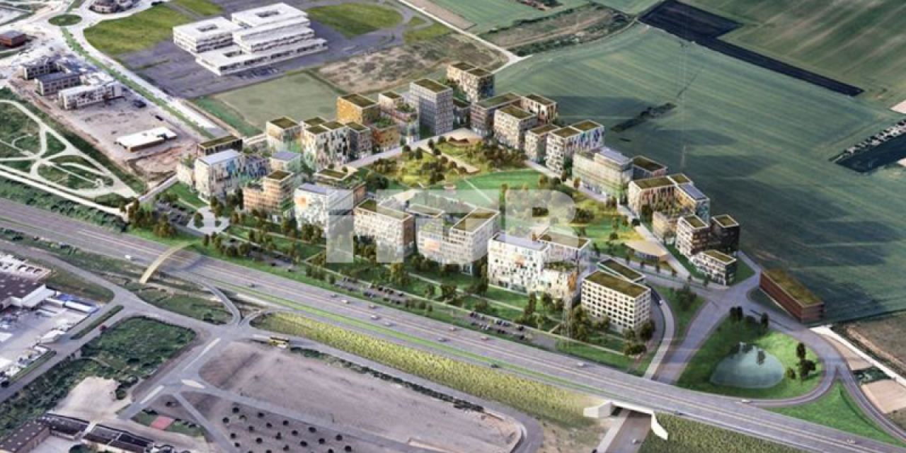 Sur le nouveau parc Valmy 3, une bonne partie des 130.000 m2 de bureaux programmés a déjà trouvé preneur. © Dijon Métropole