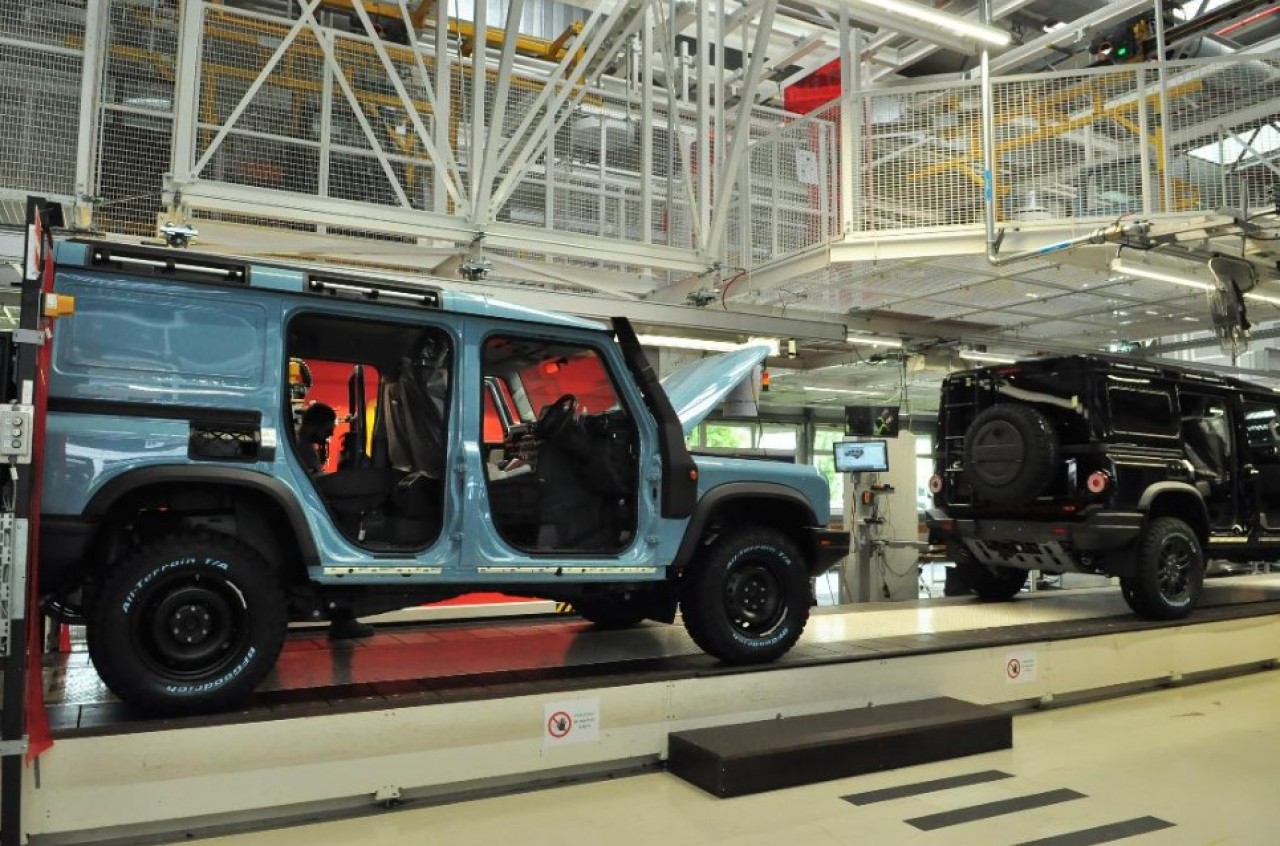 Une version pick-up du Grenadier a été lancée cet été par Ineos Automotive. © Philippe Bohlinger