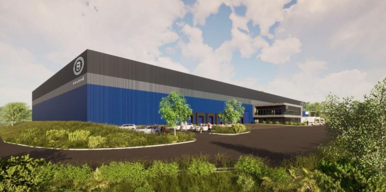 La nouvelle plateforme logistique du groupe Bouché à Phalsbourg (Moselle) est entrée en service à la fin de l'année dernière.