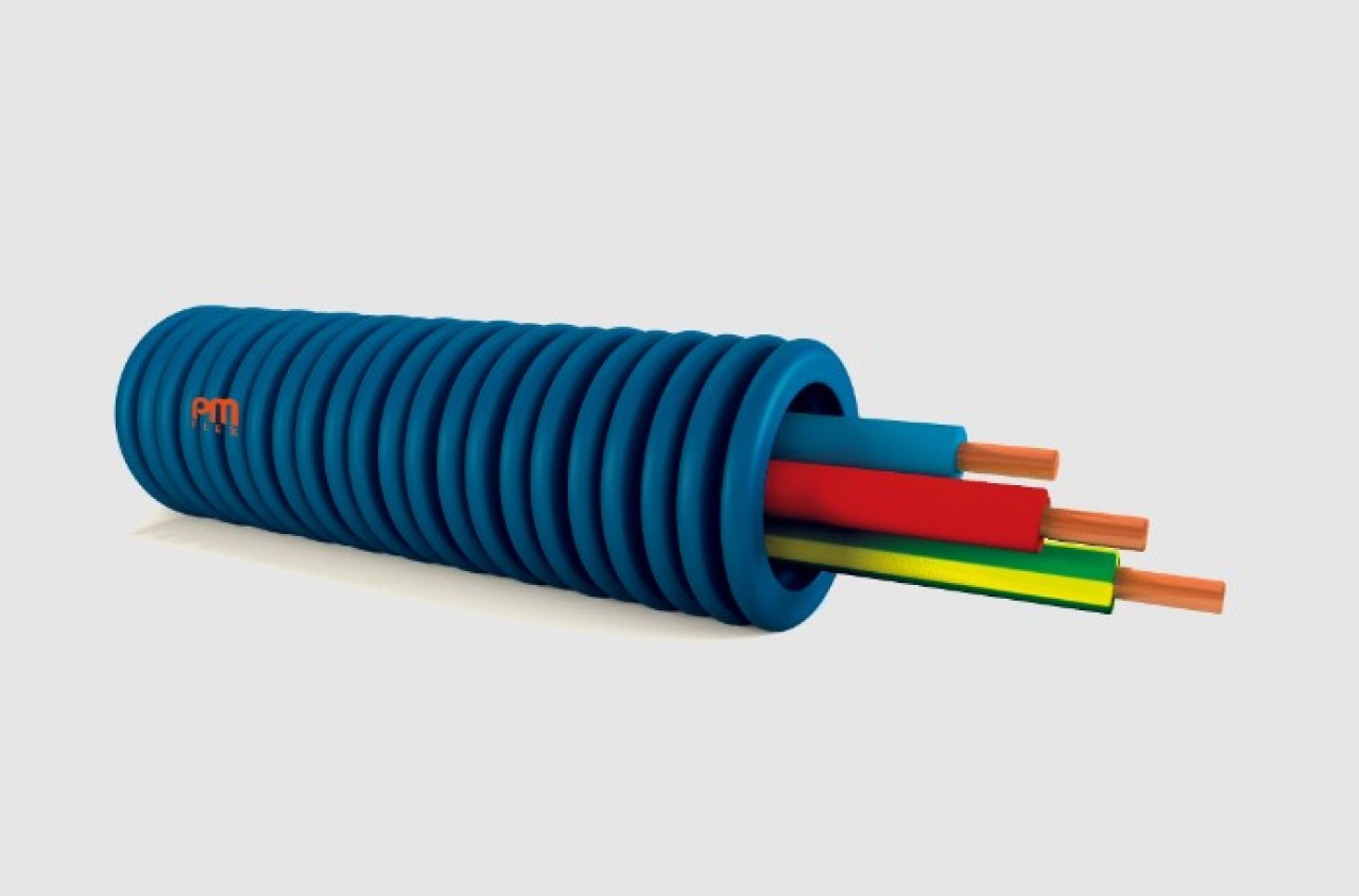 Avec l'acquistion de Pmflex, Hager devient l'un des principaux producteurs de gaines pour les cheminements des câbles.