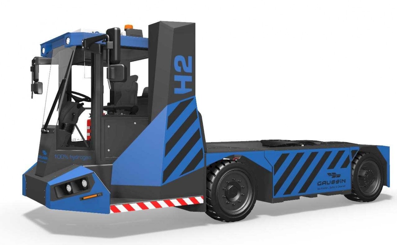 Gaussin s'est engagé dans la conversion à l'hydrogène de ses solutions de traction © Gaussin