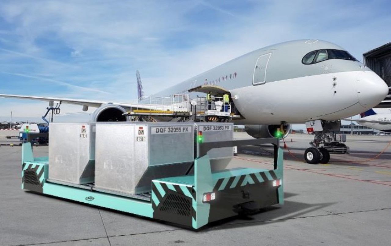 Gaussin s'est engagé dans la conversion à l'hydrogène de ses solutions de traction. © Gaussin