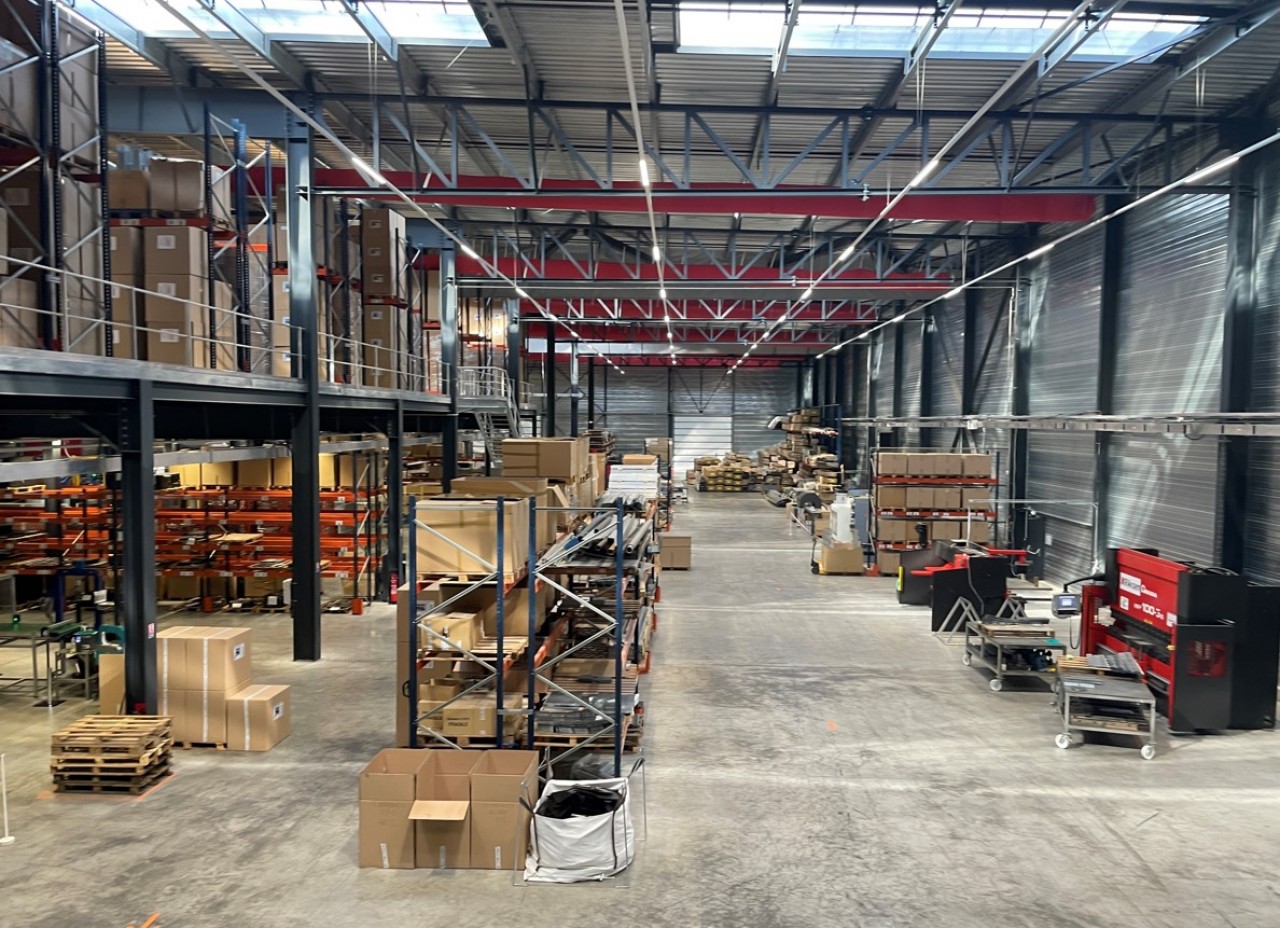 Un atout majeur du nouveau site réside dans ses espaces disponibles, soit 8.000 m2 complétés par 600 m2 de bureaux dans la zone SaôneOr du Grand Chalon (Saône-et-Loire). © Déborah Levy