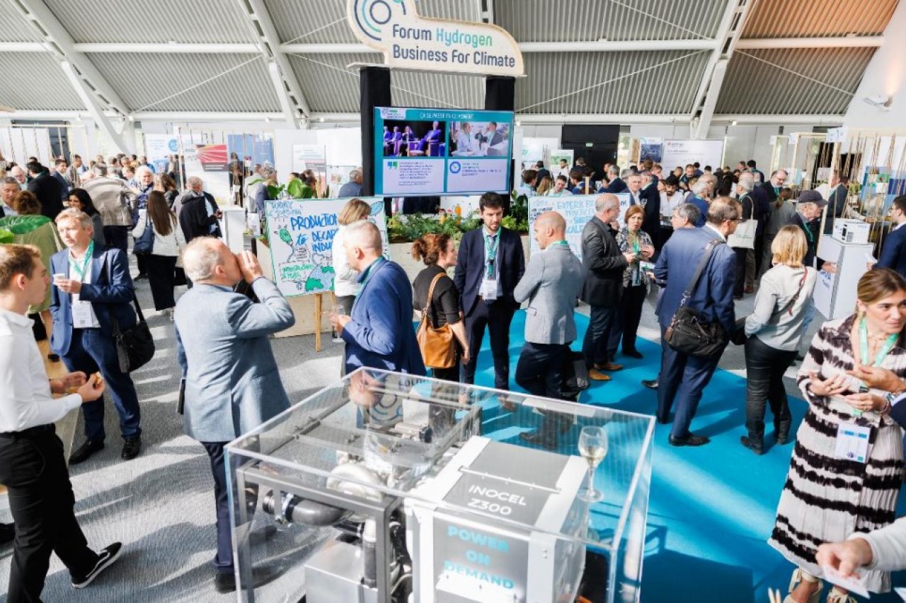 Le Forum Hydrogen Business for Climate attend 300 visiteurs de sorte à confirmer sa belle fréquentation de 2023. © Pôle Véhicule du Futur