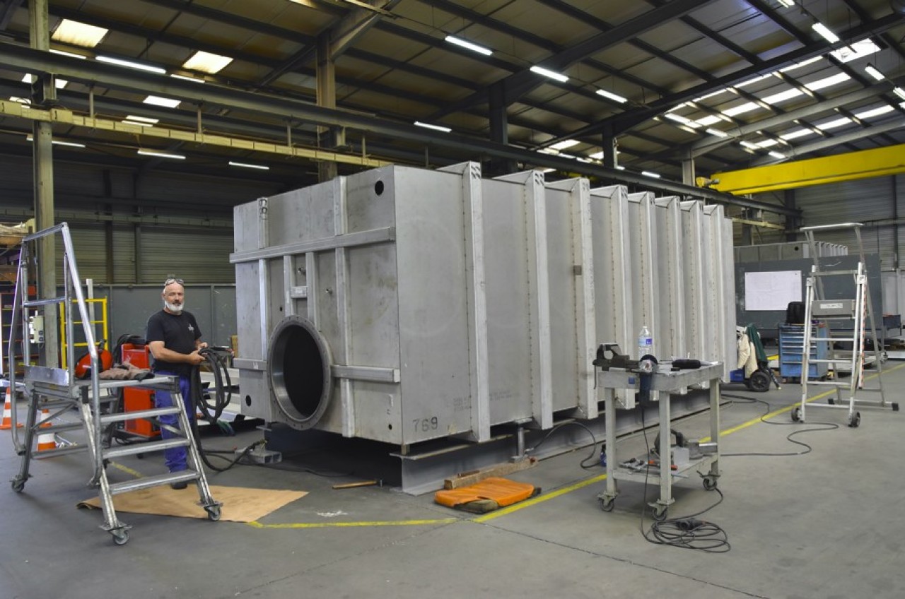 Guillet réalise des équipements en inox et aluminium dans son usine de Duppigheim qui va s'étendre à 11.000 m2 d'ici fin 2026. © Julie Giorgi