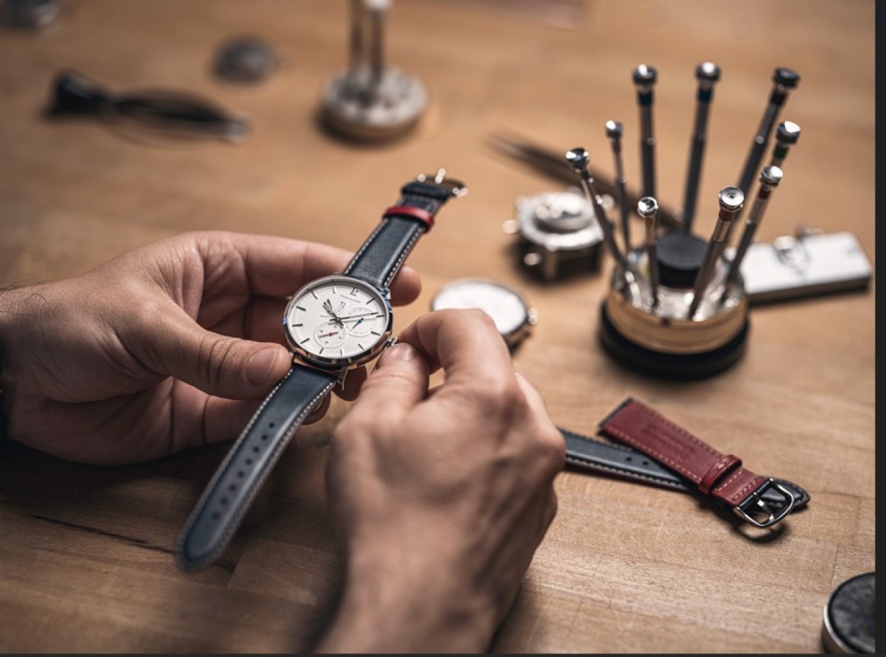 Pierre Lannier, que préside Pierre Burgun en Alsace, fait partie des fabricants de montres qui oeuvrent à développer la production française en misant sur les filières locales. © Pierre Lannier