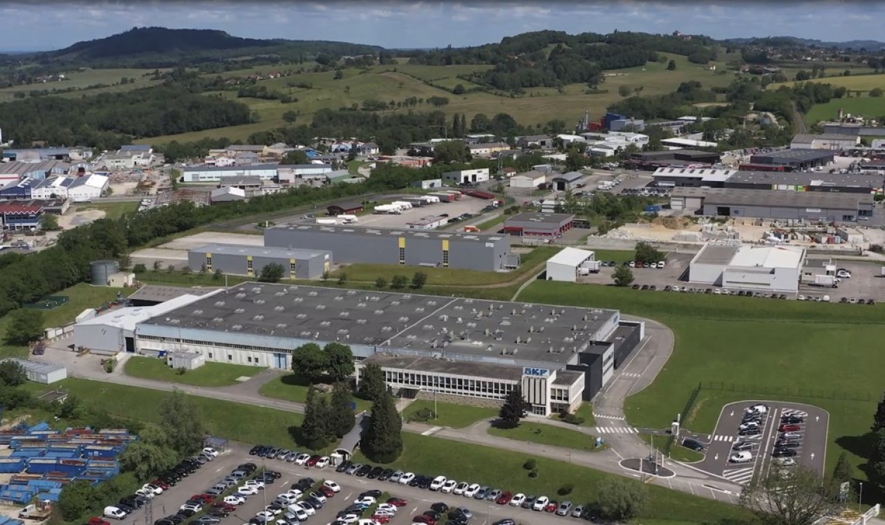 Les nouveaux développements de SKF Aerospace à Lons-le-Saunier (Jura) comptent parmi les investissements récents d'origine étrangère les plus marquants en Bourgogne-Franche-Comté. © SKF