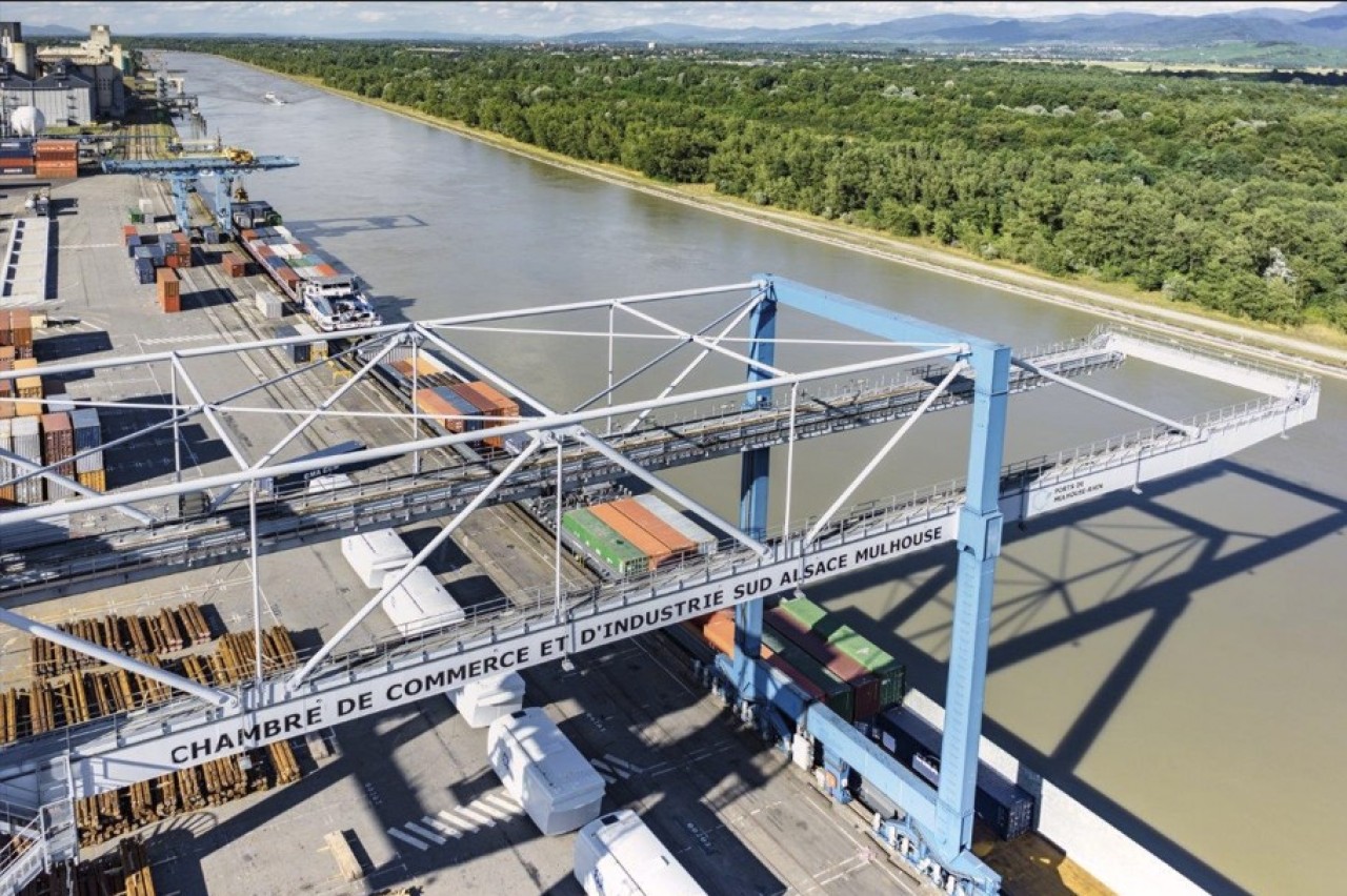 L'atout de la qualité des infrastructures routières, ferroviaires et portuaires du Sud-Alsace a été rappelé et démontré lors des débats inauguraux de l'édition 2026 d'Euro Supply Chain, ce 9 juin à Mulhouse (Haut-Rhin). © Ports de Mulhouse-Rhin