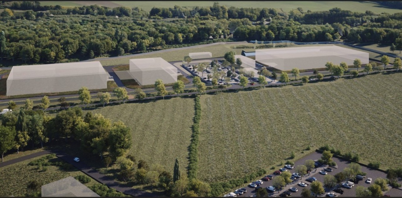 Jimmy Energy a obtenu en 2025 le permis pour la construction de son usine sur la zone Coriolis, un chantier au démarrage attendu dans les prochains mois. © BGA & Dingreville Architectes