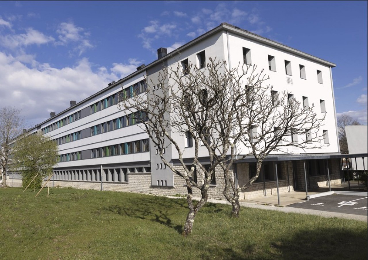 La modernisation de l'internat du lycée Louis-Pergaud de Besançon a été inaugurée en avril dernier après 15,5 millions d'euros d'investissements. © David Cesbron - Région Bourgogne-Franche-Comté