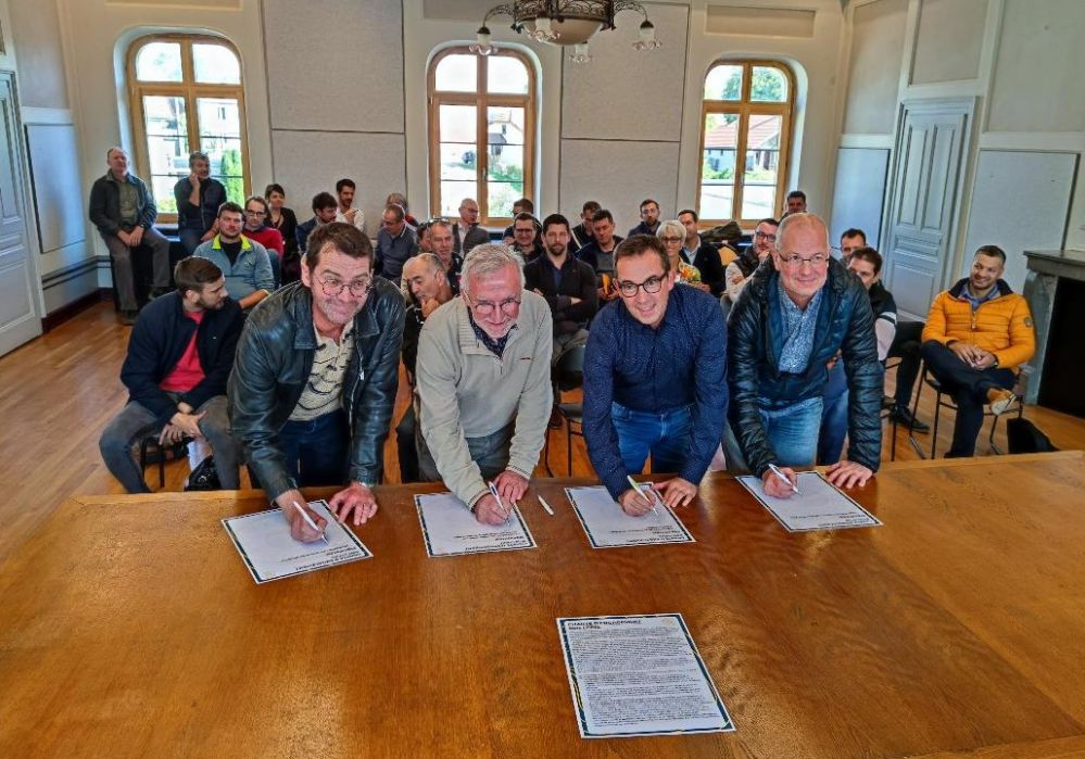 signature charte bois