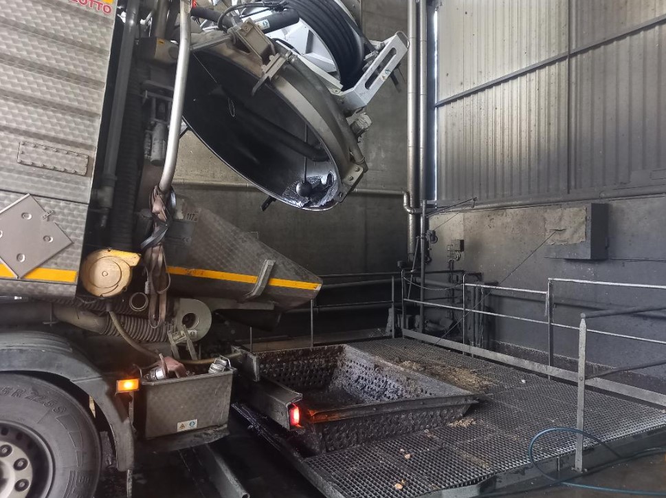 seteo dechargement boue
