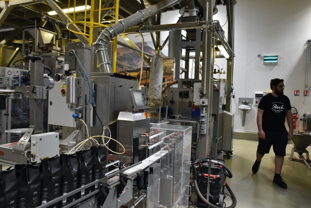 Caf&eacute;s Reck int&eacute;rieur usine