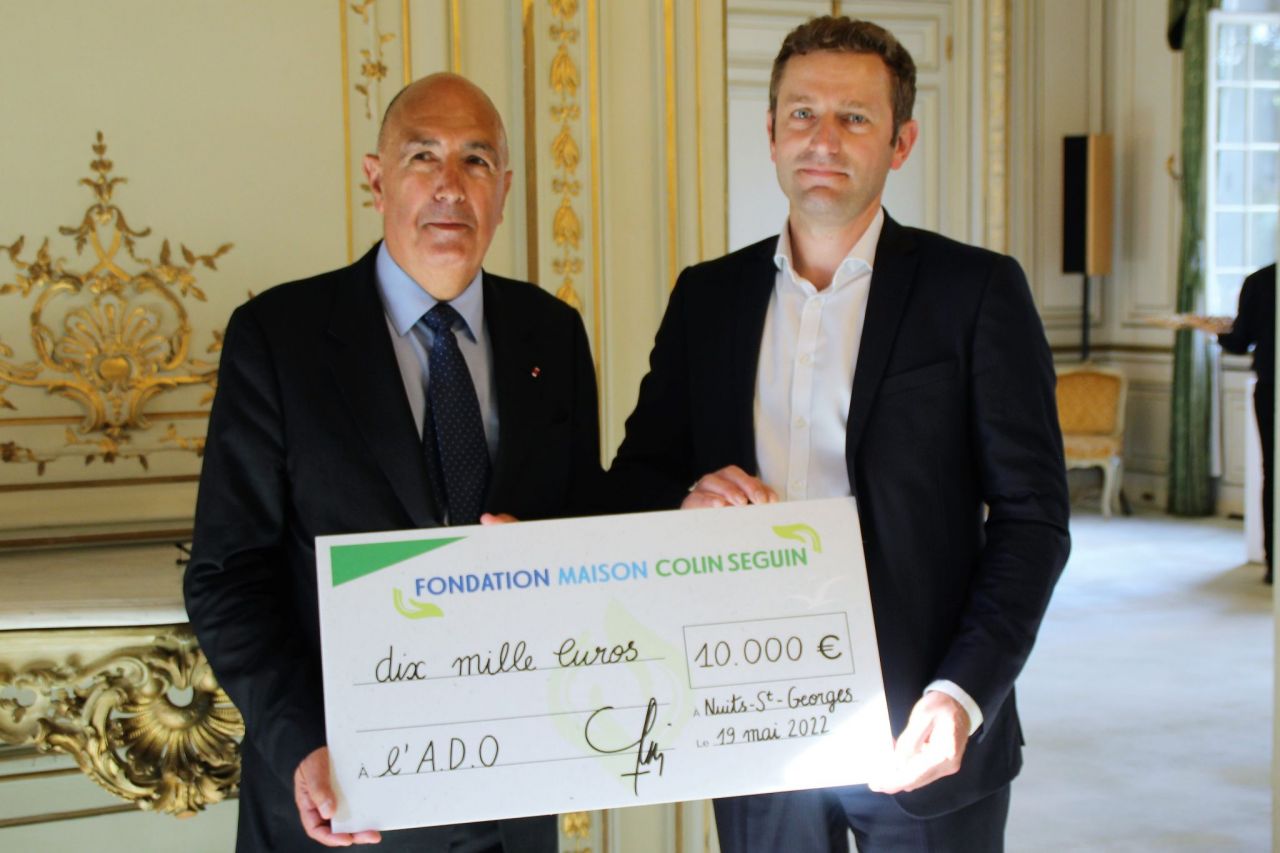 GONZAGUE MANET ET PRESIDENT ADO