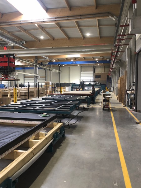 vouillon ligne ossature bois