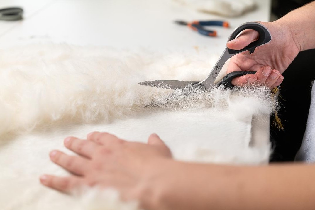 nork decoupe des poils