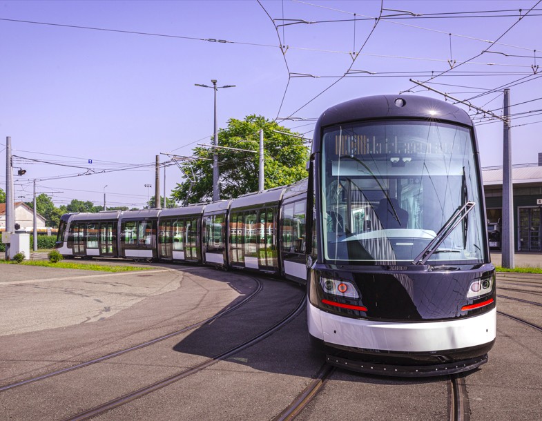 alstom citadis strasbourg circulation
