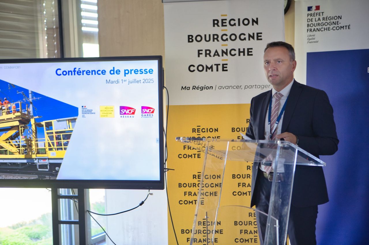 Maxime Chautard, directeur territorial SNCF Réseau, © Arnaud Morel