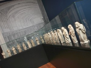 Les Pleurants du tombeau de Philippe Le Hardi au musée des beaux-Arts de Dijon. (Crédit: musée des Beaux-Arts/Philippe Bornier)