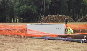 Céole, fabricant de mats d'éoliennes près de Dijon, a été choisi par EDPR pour construire le parc de Massingy, avec l'équipementier Vestas (rotors) et Roger Martin (terrassements). Photo Céole.