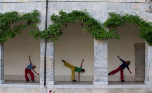 Chorégraphie "Mouvement T" de la Compagnie Astragale, aux "F'estivales de Besançon". Crédit: Y.Petit.